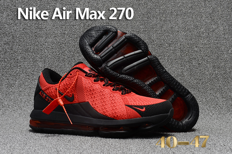 Nike Air Max Flair Hot Red Black Shoes